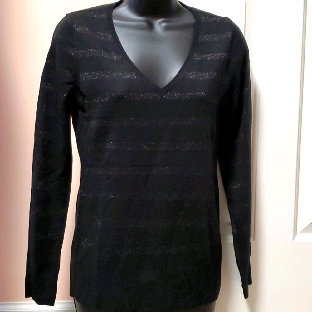 New York & Company V-neck Embellished Sweater